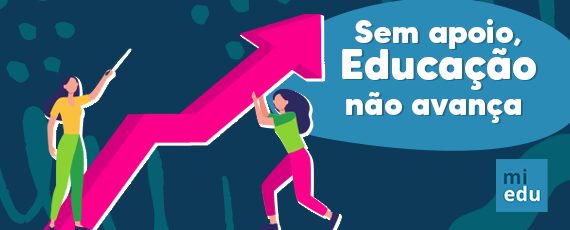 Sem apoio, Educação não avança 